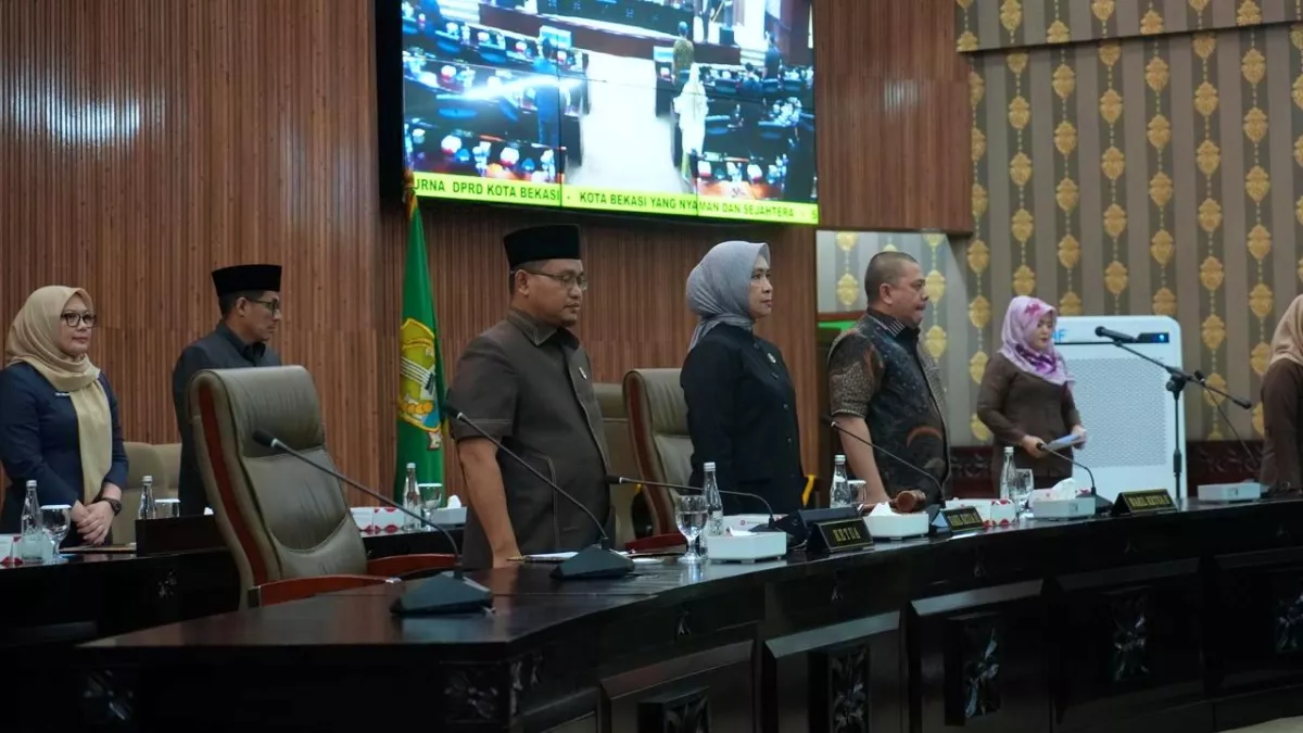 Rapat Paripurna DPRD Kota Bekasi Agenda Penutupan Masa Sidang dan Pengumuman Masa Reses I Tahun 2026