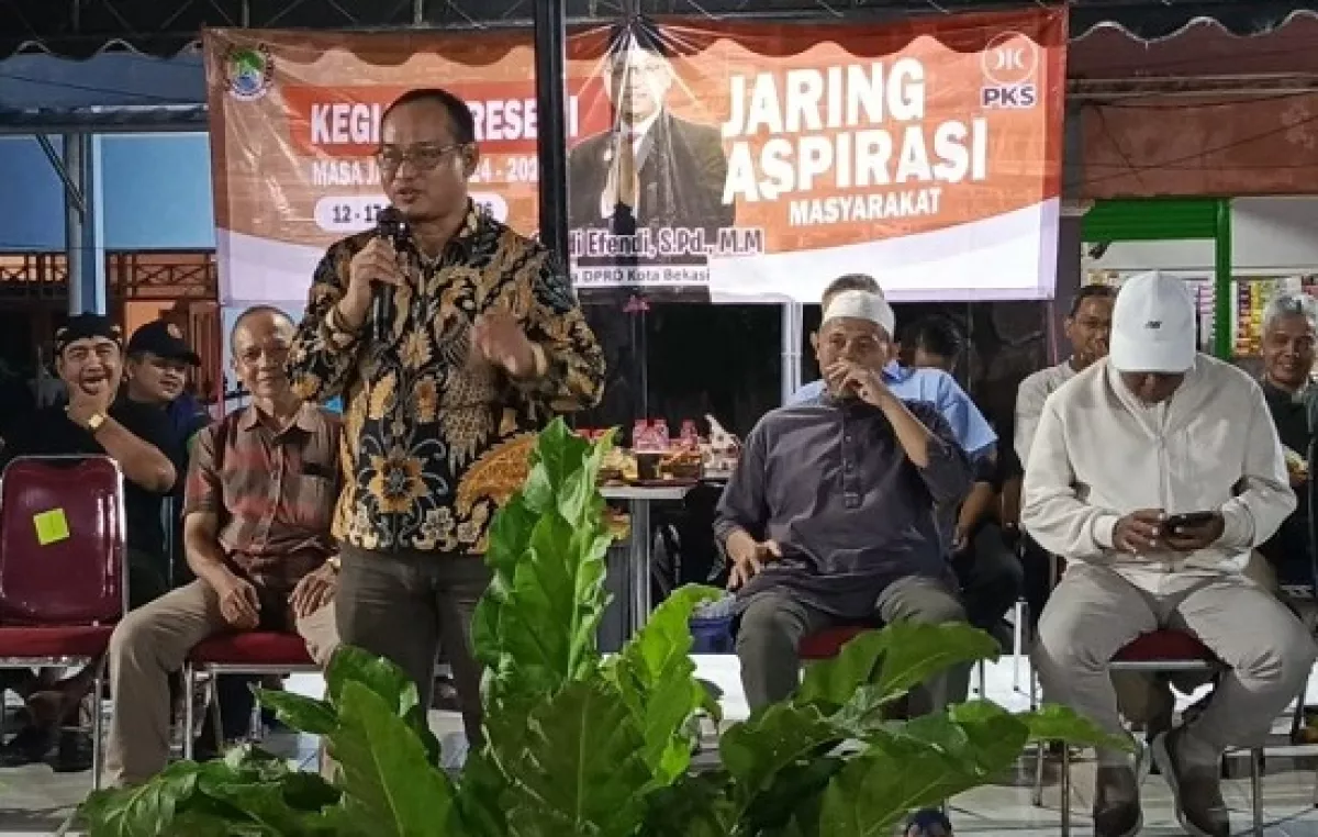 Warga Antusias Hadiri Reses Bareng Ketua DPRD Bekasi