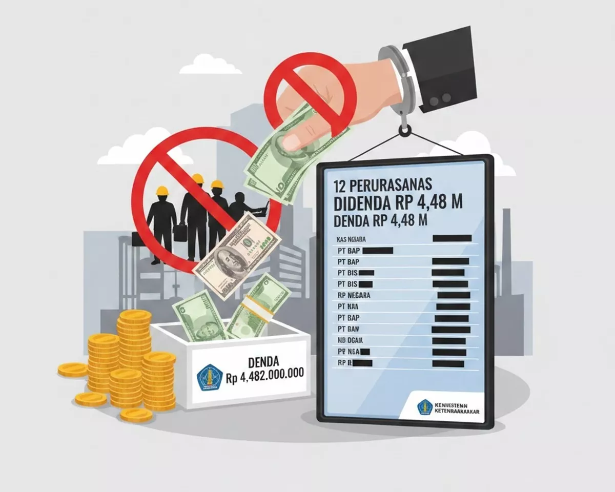 Nekat Tabrak Aturan TKA: 12 Perusahaan Didenda Miliaran Rupiah!