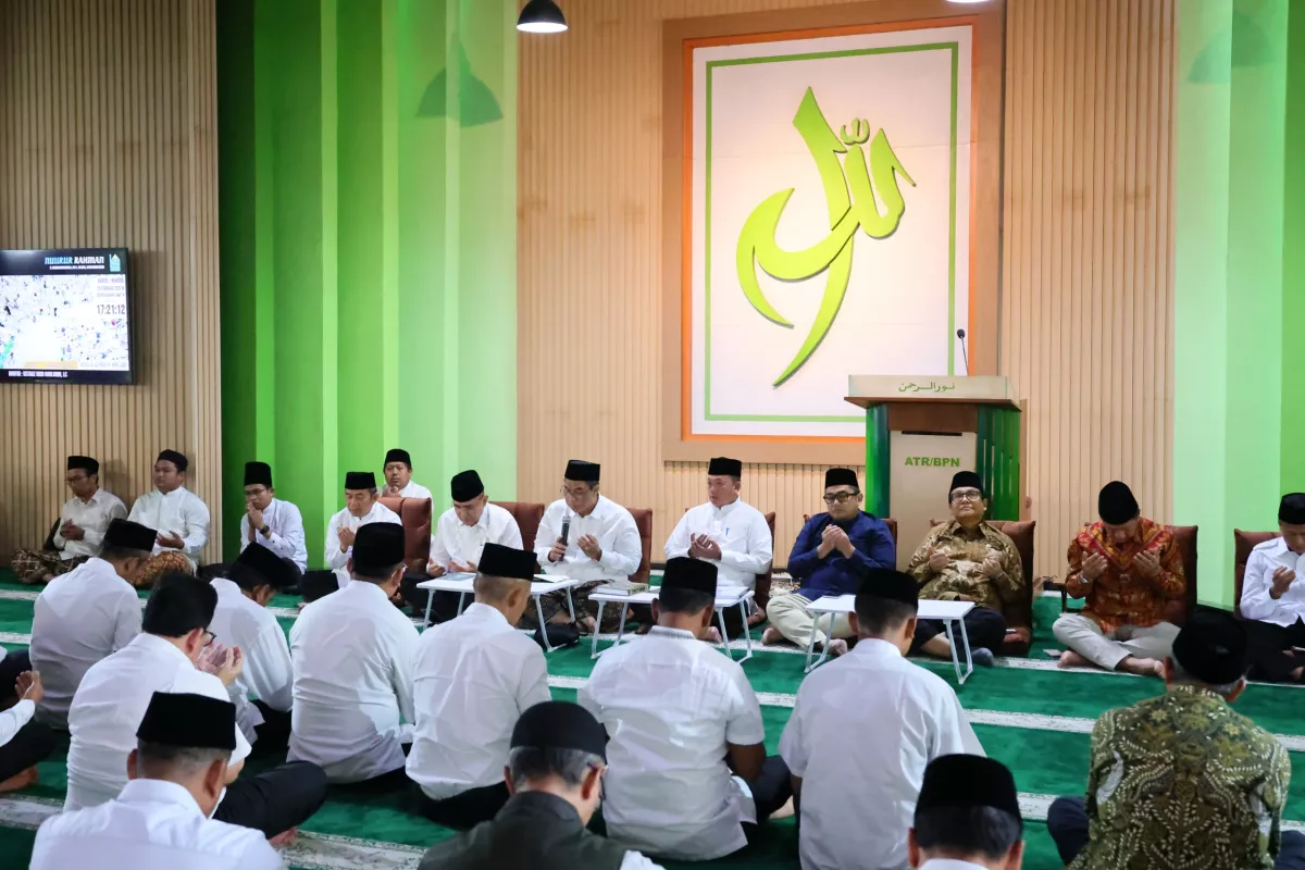 Jaga Kolaborasi dengan Mitra Kerja, Kementerian ATR/BPN Gelar Silaturahmi dan Buka Puasa Bersama