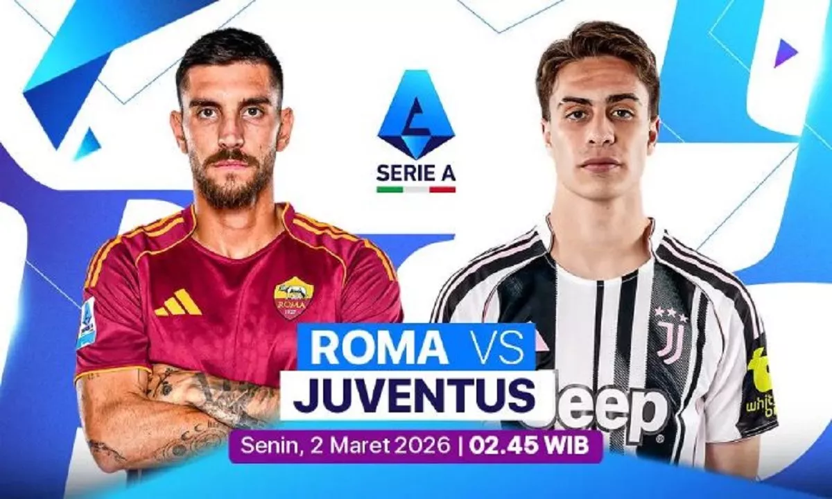 Link Live Streaming AS Roma vs Juventus di Liga Italia 2025-2026