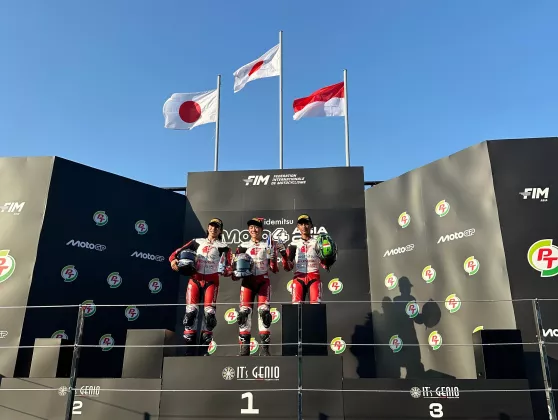Astra Honda Unjuk Taring di Buriram, Bintang Pranata Sabet Podium Moto4 Asia Cup 2026