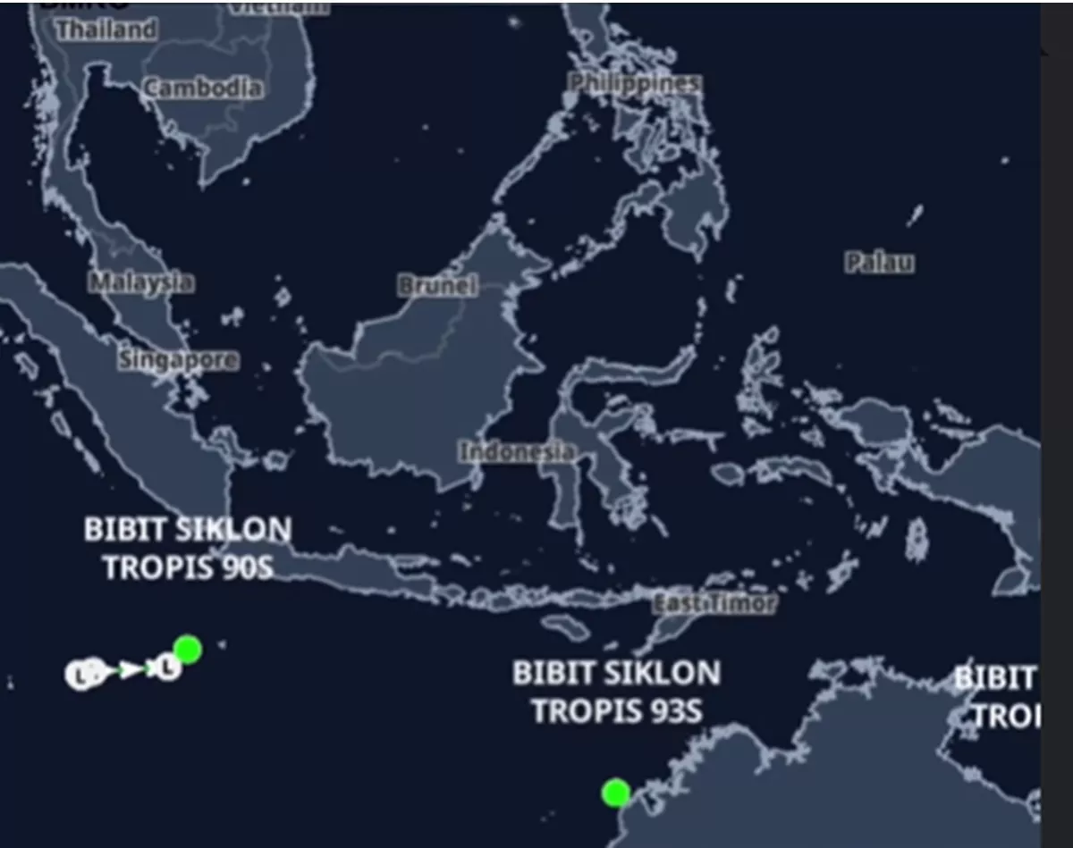 Waspada Tiga Bibit Siklon: BMKG Beri Peringatan Dini Cuaca Ekstrem di Wilayah Indonesia