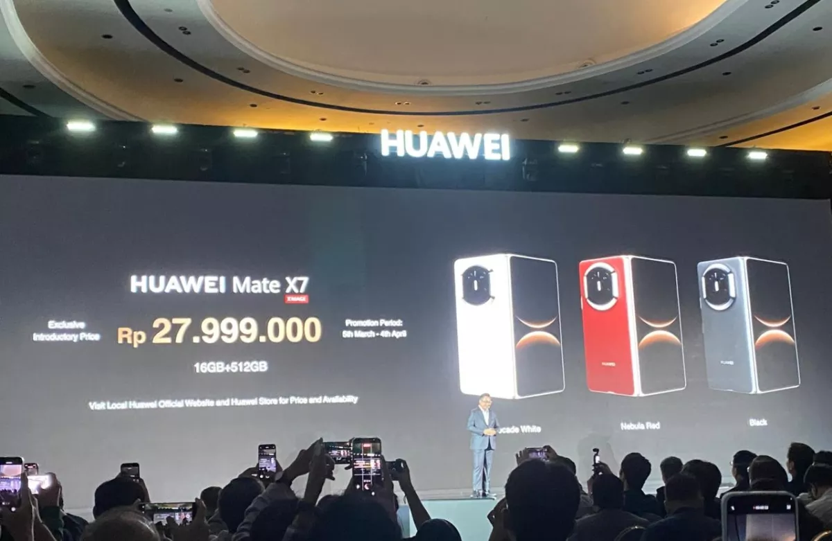 HUAWEI Mate X7 Hadir di Indonesia: Smartphone Lipat Ultra Tipis dengan Kamera Profesional