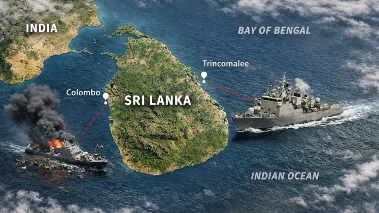 Sri Lanka Ambil Alih Kapal Perang Iran setelah AS Tenggelamkan Frigat di Dekat Perairannya