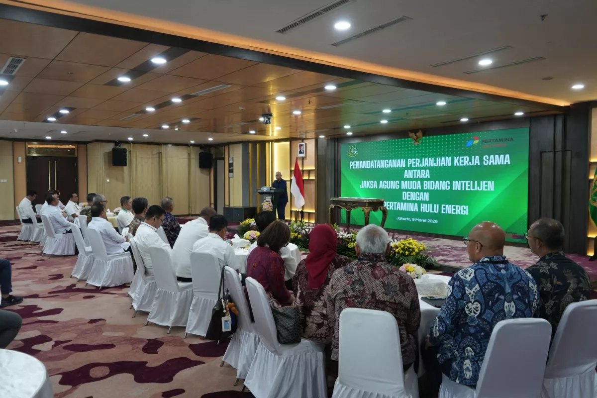 Wujudkan Kepatuhan Tata Kelola Hulu Migas, Jamintel dan PT Pertamina Hulu Energi Jalin Kerja Sama Strategis