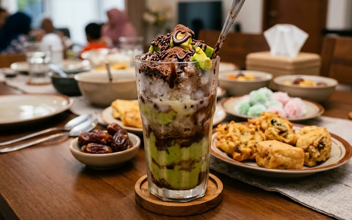 Bosan Es Buah Biasa? Cicipi Legitnya Es Alpukat Kocok Cokelat untuk Takjil Sore Ini