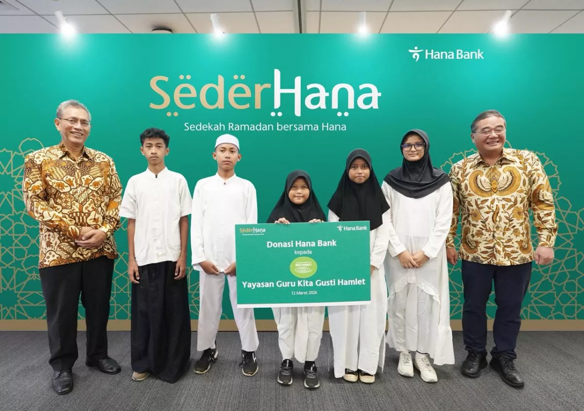 Hana Bank Tebar Kebaikan untuk Anak Yatim dan Duafa di Bulan Ramadan