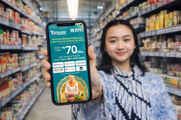 BNI Tawarkan Diskon Belanja Ramadan hingga Rp70.000 di Berbagai Ritel Modern