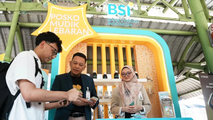 Buka Delapan Posko Mudik di Jalur Padat Jawa–Sumatra, BSI Hadirkan Layanan Kesehatan hingga Transaksi Digital