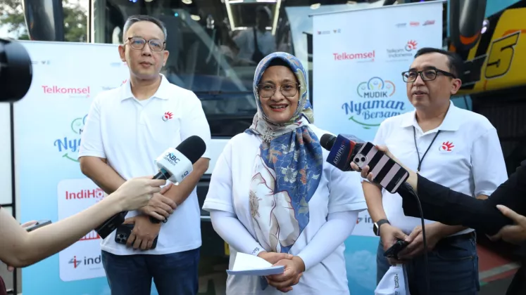 Mudik Nyaman Bersama BUMN dan Danantara 2026: TelkomGroup Lepas Ribuan Pemudik Rayakan Lebaran di Kampung Halaman