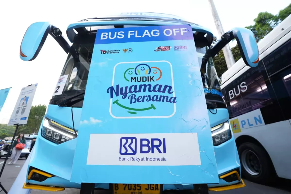 Pulang Kampung Aman dan Nyaman, BRI Berangkatkan 12.352 Pemudik dengan 238 Bus 