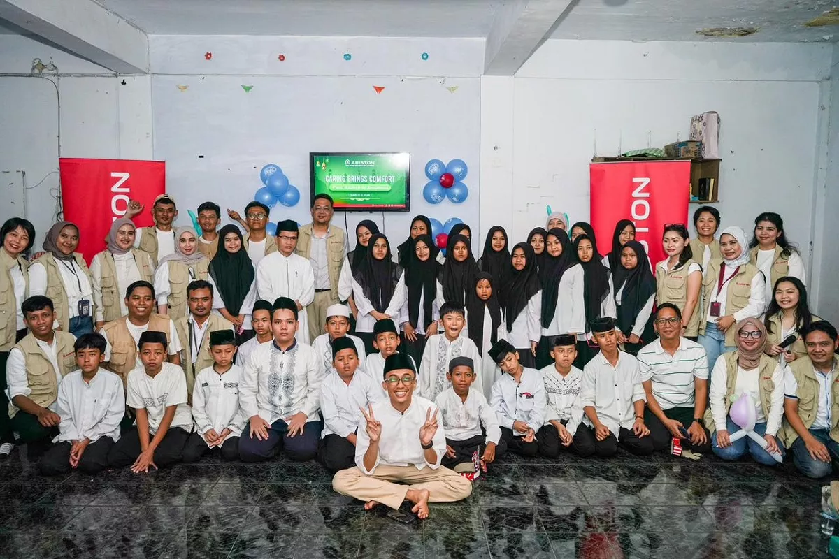 Mengalirkan Kehangatan di Bulan Ramadhan: Ariston Indonesia Berbagi  Kebahagiaan Bersama Anak-Anak Yayasan Al Andalusia 