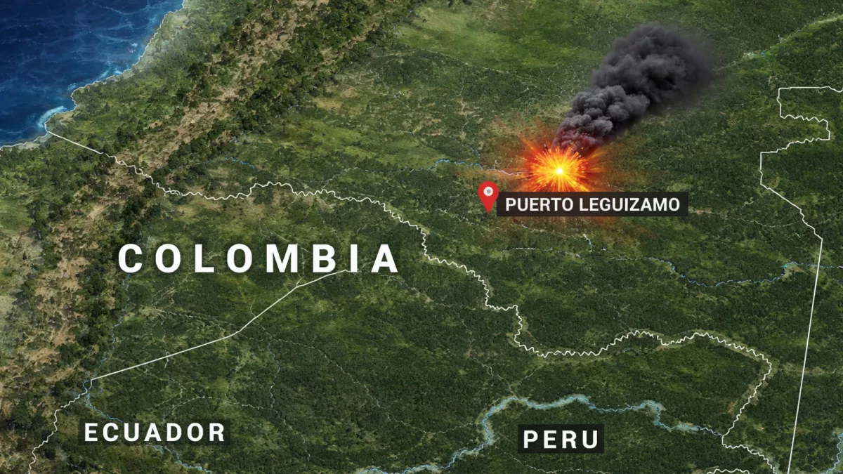 66 Tewas, Pesawat Militer Kolombia Jatuh Sesaat Setelah Lepas Landas