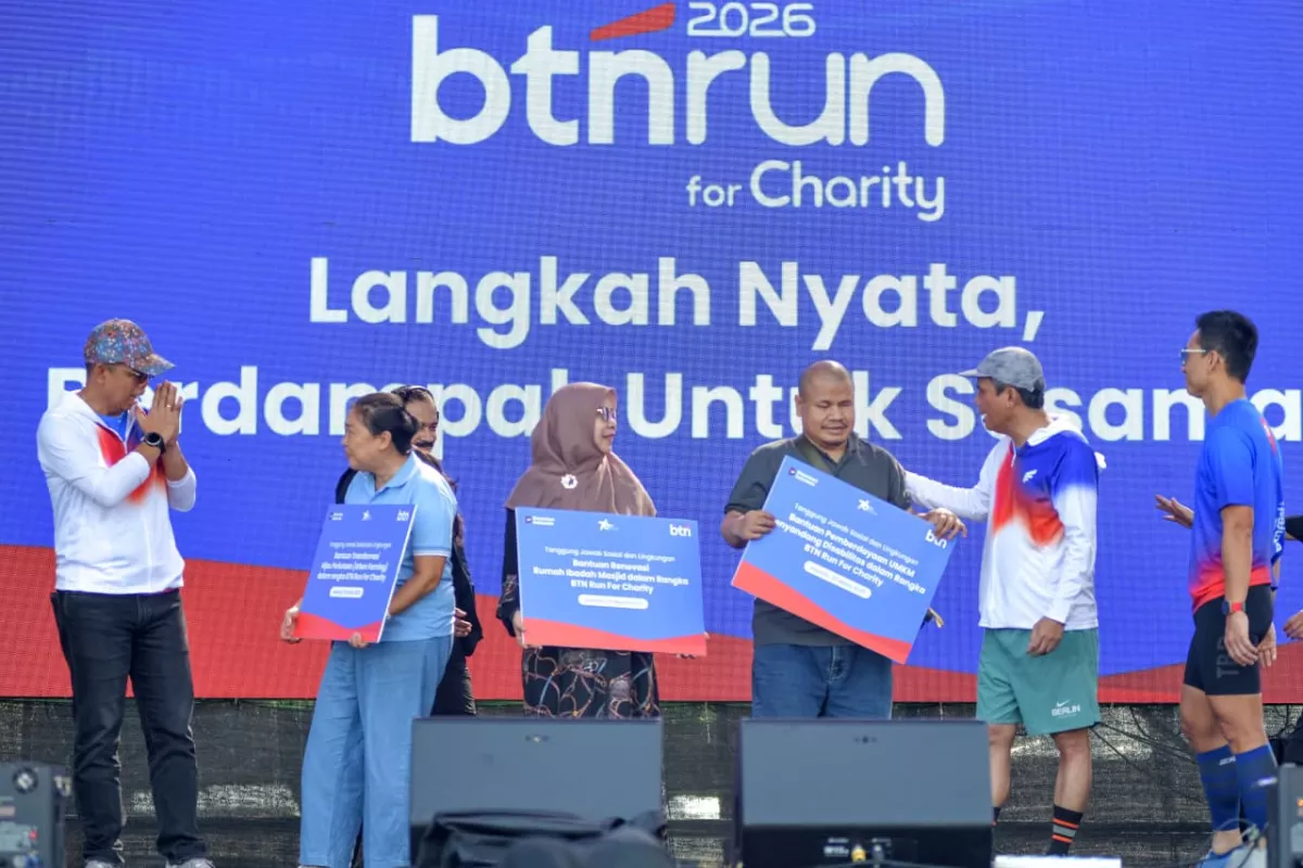 BTN Run 2026 for Charity Jadi Aksi Nyata untuk Negeri, Donasi Tembus Rp 760 Juta 101901