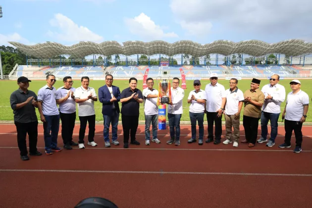 Mimpi Besar Garuda dari Banten: Andra Soni & Erick Thohir Buka Liga 4