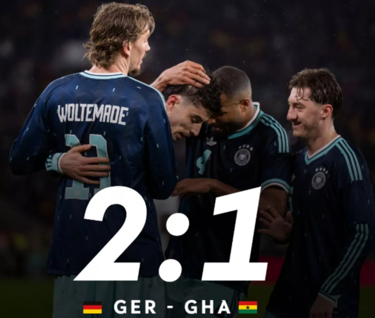 Sempat Kerepotan Hadapi Ghana, Jerman Akhirnya Menang Tipis Berkat Gol Menit Akhir