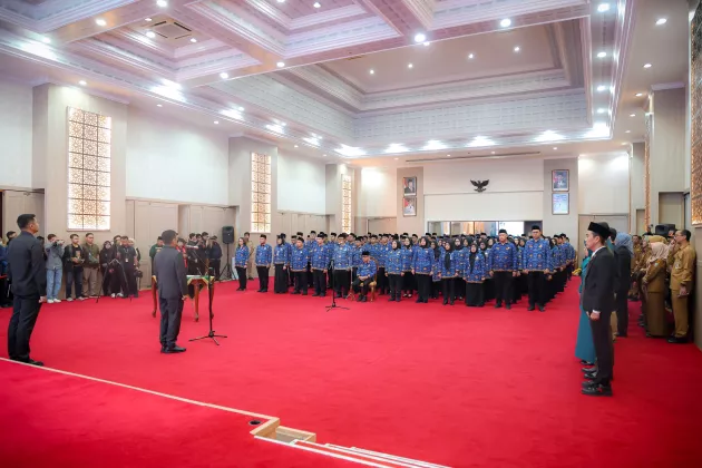 Berbasis Manajemen Talenta, 132 Pejabat Pemprov Banten Resmi Dilantik