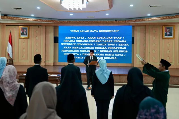 Lantik Pejabat Tinggi di Kemenpora, Menpora Erick: Rotasi ini Bentuk Komitmen Serius Transformasi