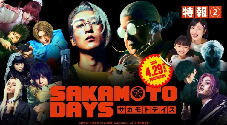 GILA! SAKAMOTO DAYS Jadi Film Live-Action, Tayang 29 April 2026, Anime Lanjut Season Baru di Netflix