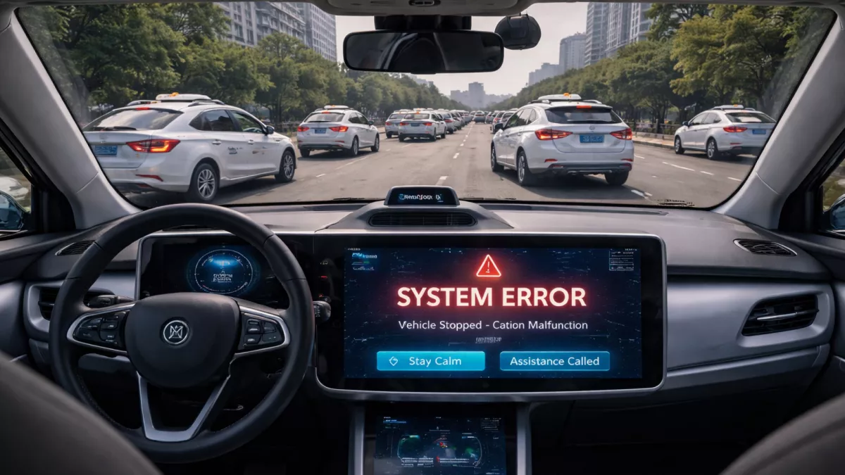 Sistem Error Picu Kekacauan, Armada Robotaxi Baidu Berhenti Serentak di Wuhan
