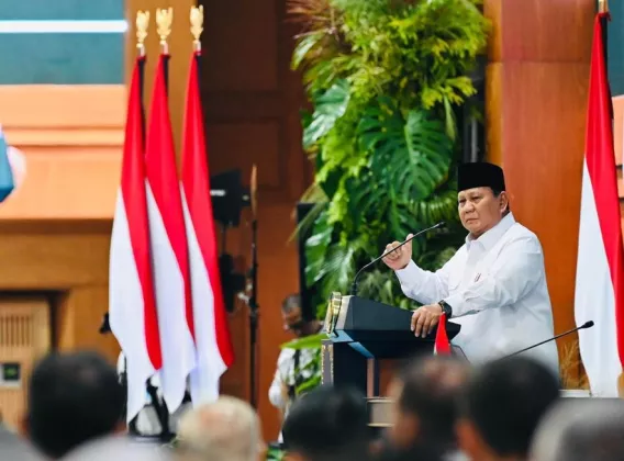 Taklimat Presiden Prabowo Subianto: Semangat Sumpah Pemuda Antarkan Indonesia Bertahan dan Berprestasi di Tengah Konflik Global