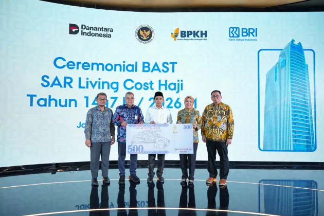BRI Dukung Kelancaran Ibadah Haji 2026, Sediakan SAR 152,49 Juta untuk Living Cost Jemaah