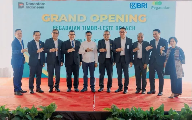 Ekspansi Strategis BRI Group: Pegadaian Resmikan Kantor Cabang Luar Negeri Pertama di Timor Leste