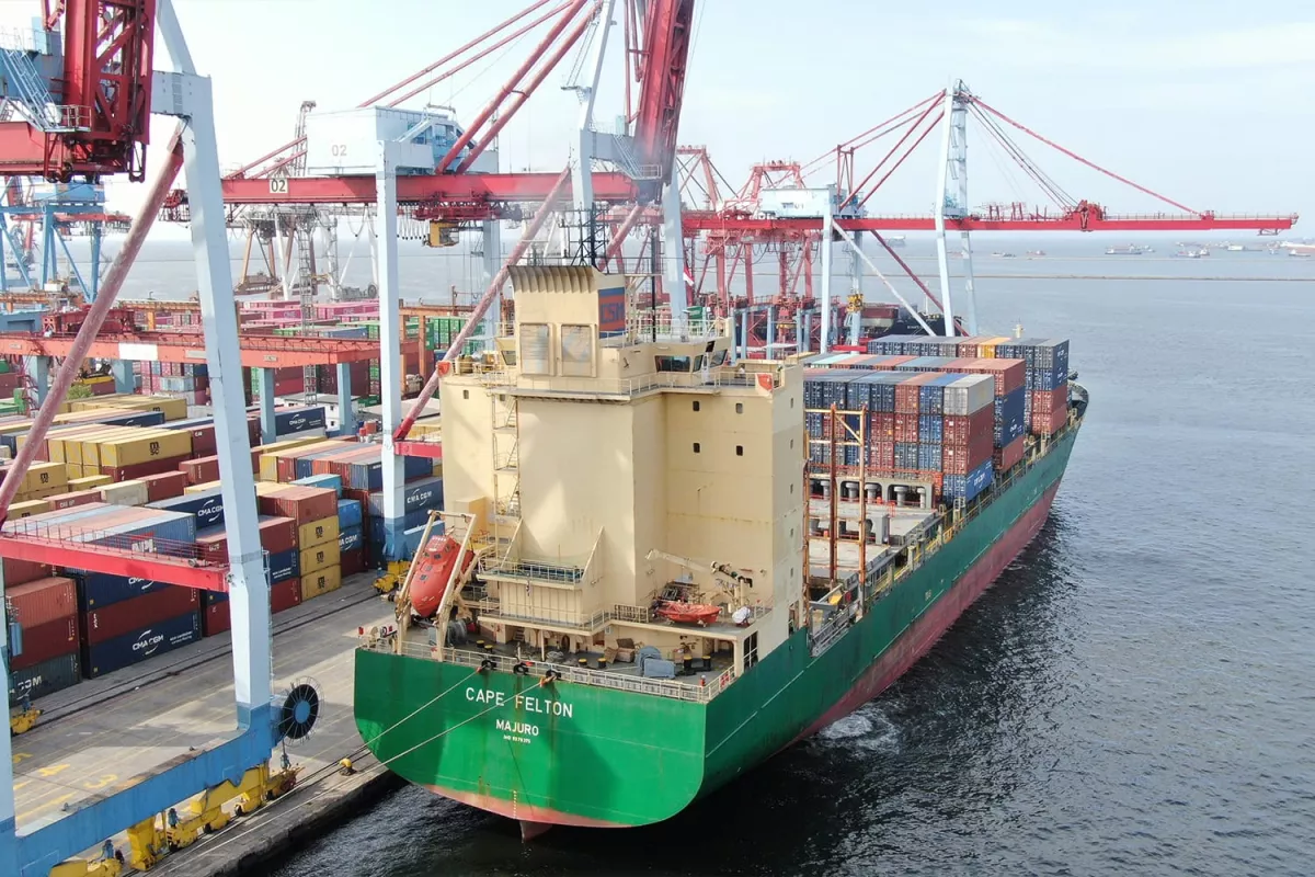 Koordinasi Logistik Membaik, Arus Kapal Pasca Lebaran Lebih Terkendali