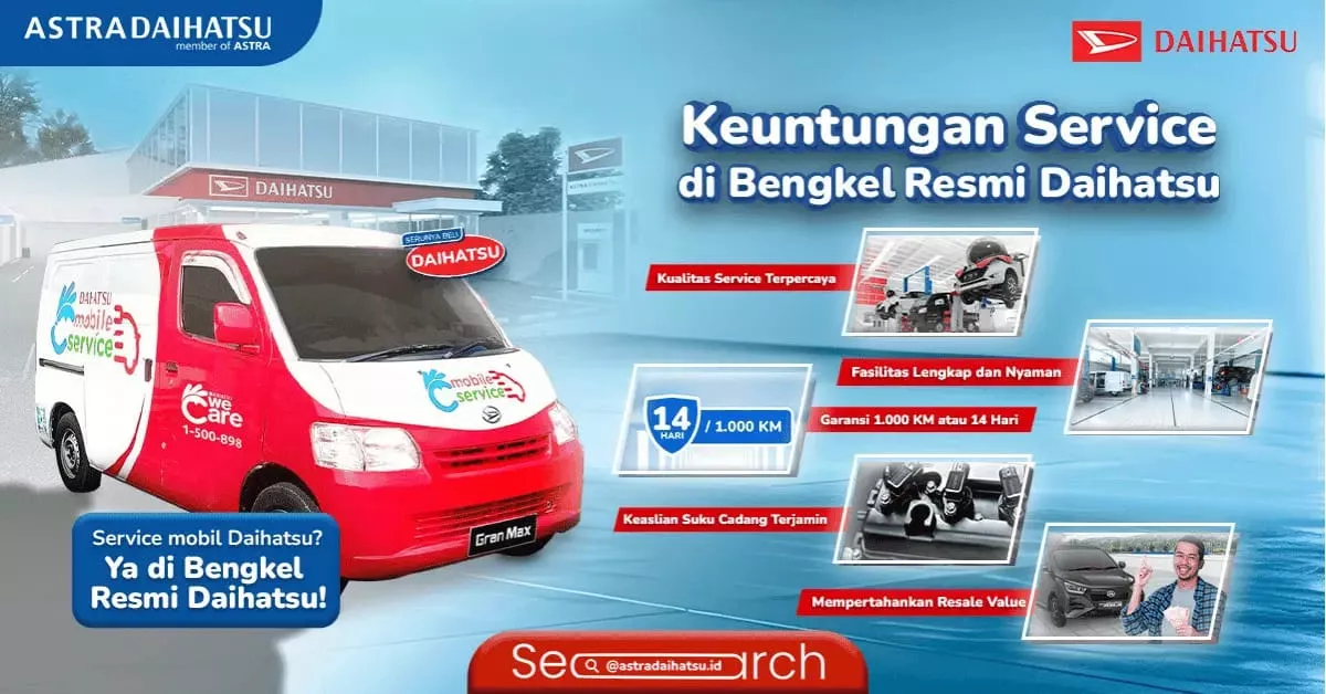 Usai Mudik Lebaran, Jaga Performa Daihatsu-mu Tetap Prima