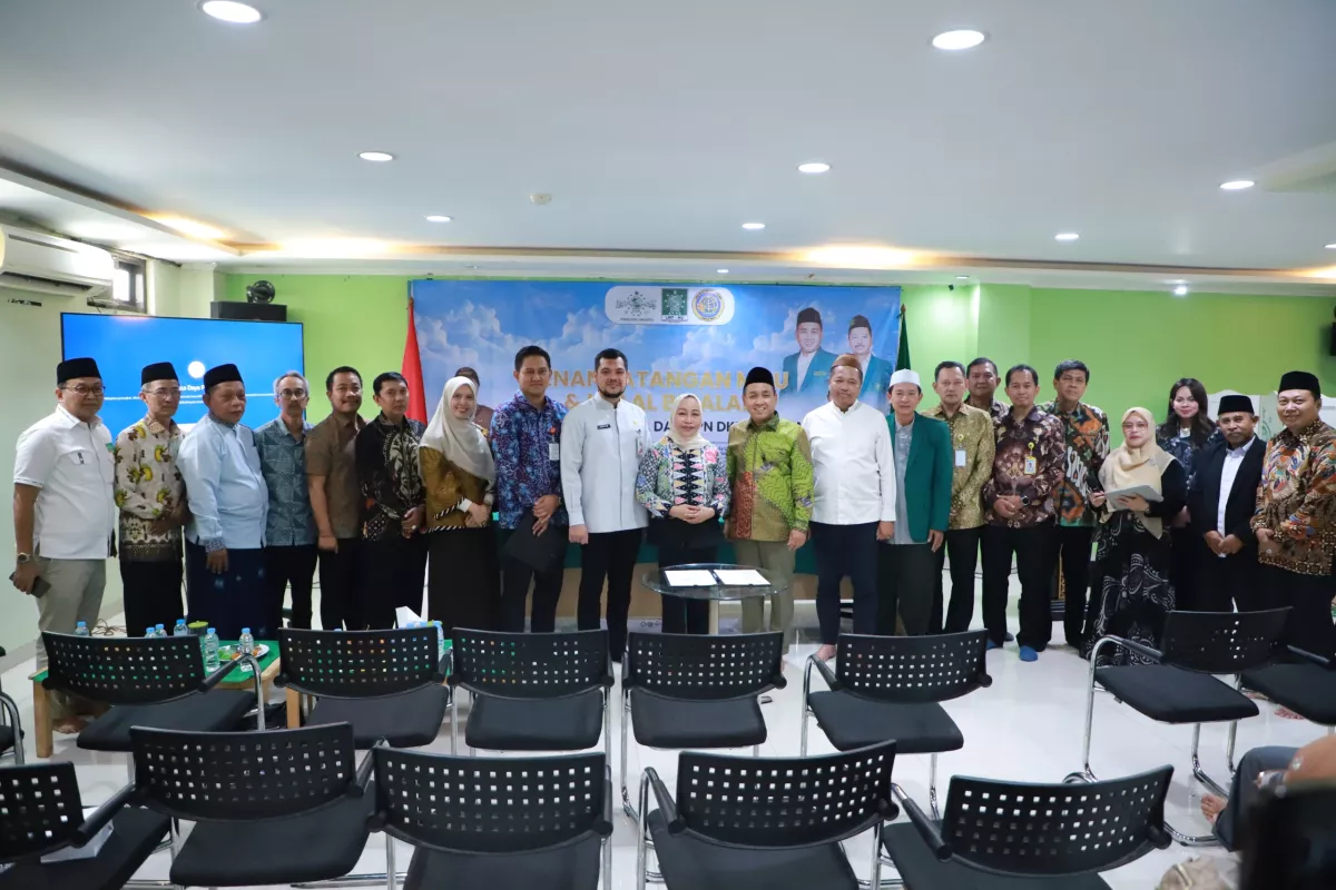 Lindungi Aset Umat, Kanwil BPN DKI Jakarta dan PWNU DKI Jakarta Teken MoU Percepatan Sertipikasi Tanah Wakaf