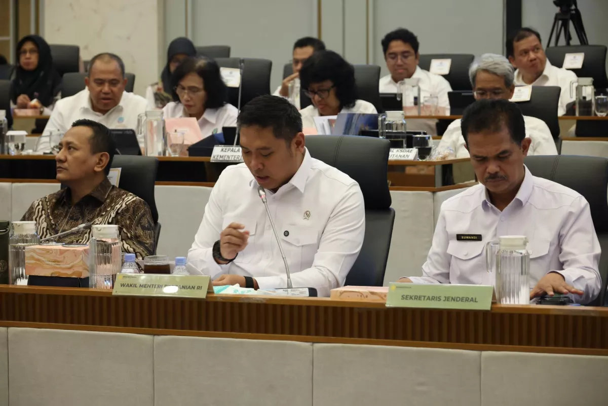 Wamentan Sudaryono Ungkap Peran Besar Sektor Pertanian dalam Ekonomi Karbon