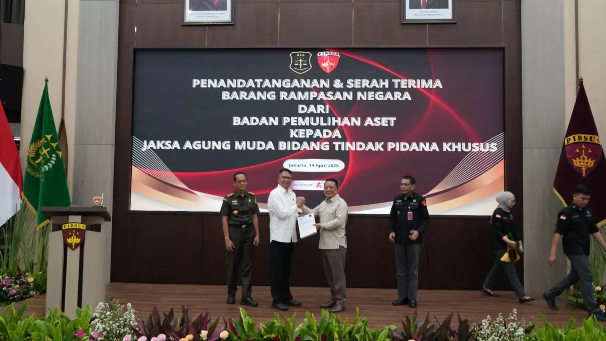 Serah Terima Aset Bangunan Badan Pemulihan Aset kepada JAM PIDSUS Guna Penunjang Pelaksanaan Tugas