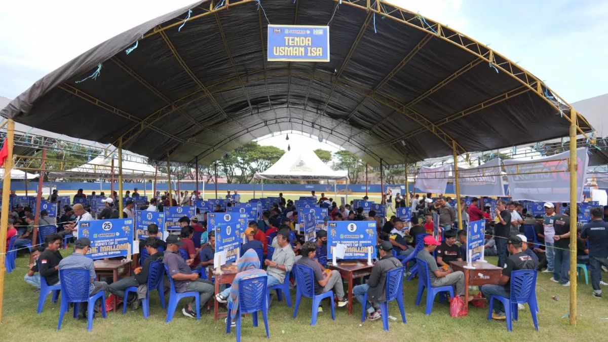 Ekonomi Sidrap Bergairah! Turnamen Domino Bupati Cup II 2026 Picu Lonjakan Omzet UMKM dan Hunian Penuh