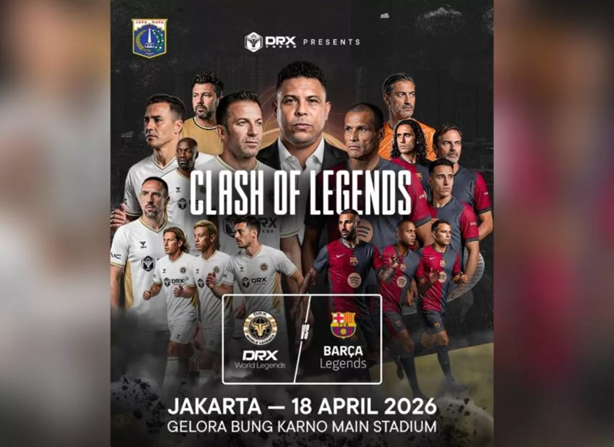 KICK-OFF PUKUL 19.30 WIB! Del Piero vs Rivaldo GUNCANG GBK Malam Ini
