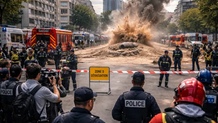 Bom Aktif Ditemukan di Paris, Ribuan Warga Dievakuasi