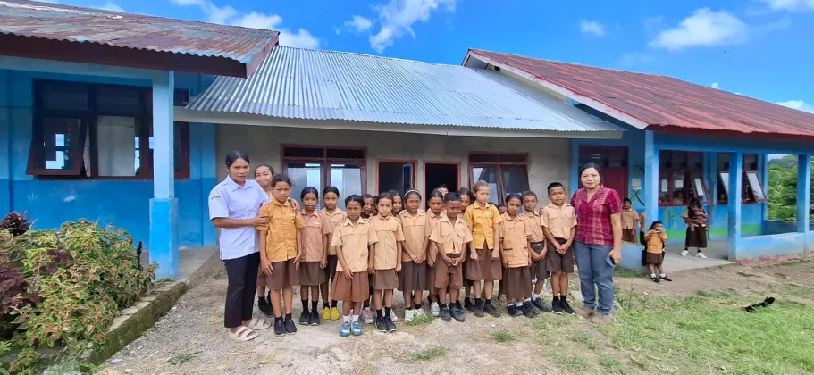 PLN UIP Nusra Bangun Ruang Kelas Baru untuk SDN Ara, Bupati Manggarai Apresiasi Dukungan PLN bagi Pendidikan di Ulumbu