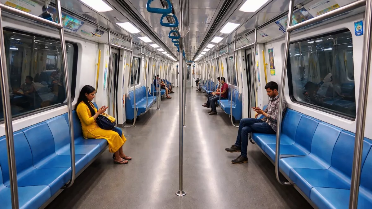 Tarif Kemahalan, MRT India Sepi Penumpang