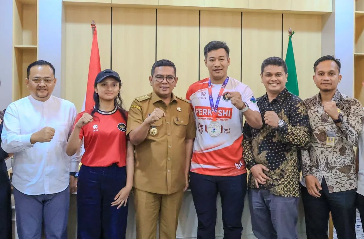 Gubernur Andra Soni Dukung Atlet Kurash Banten Berprestasi di Asian Games 2026