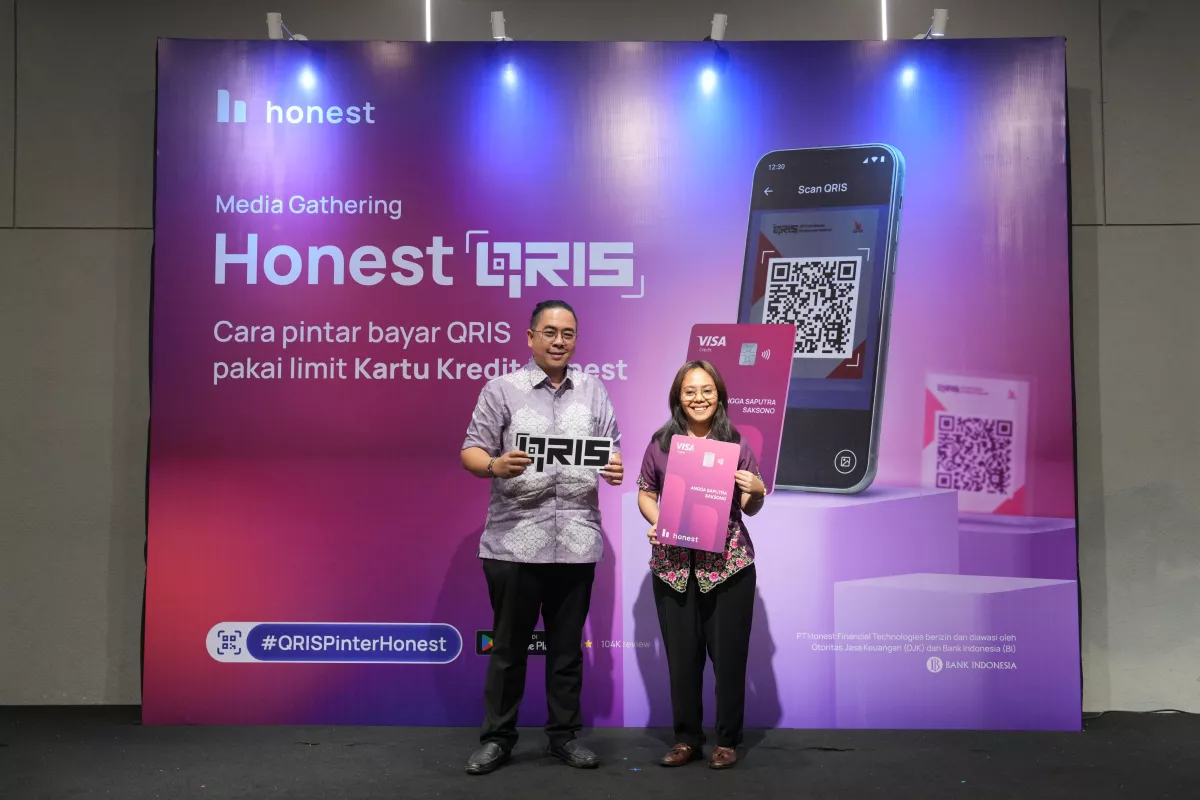 Honest Card Luncurkan QRIS, Jadikan Kartu Kredit Lebih Relevan dalam Kebutuhan Sehari-hari