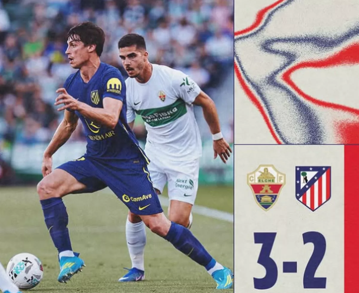 Hasil Atletico Madrid vs Elche: Los Colchoneros Tumbang 2-3