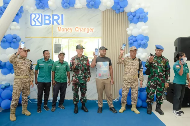 Menjaga Kedaulatan Rupiah di Wilayah Perbatasan, BRI Resmikan Money Changer di PLBN Motaain