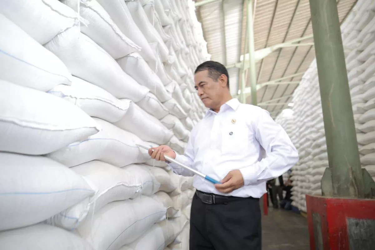 Mentan Amran: Stok Beras RI 5.000.198 Ton, Merdeka!