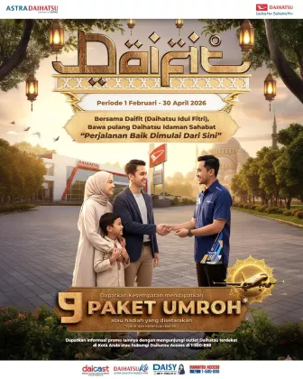 Beli Mobil Makin Mudah, Daihatsu Kembali Hadirkan Program DAIFIT 2026