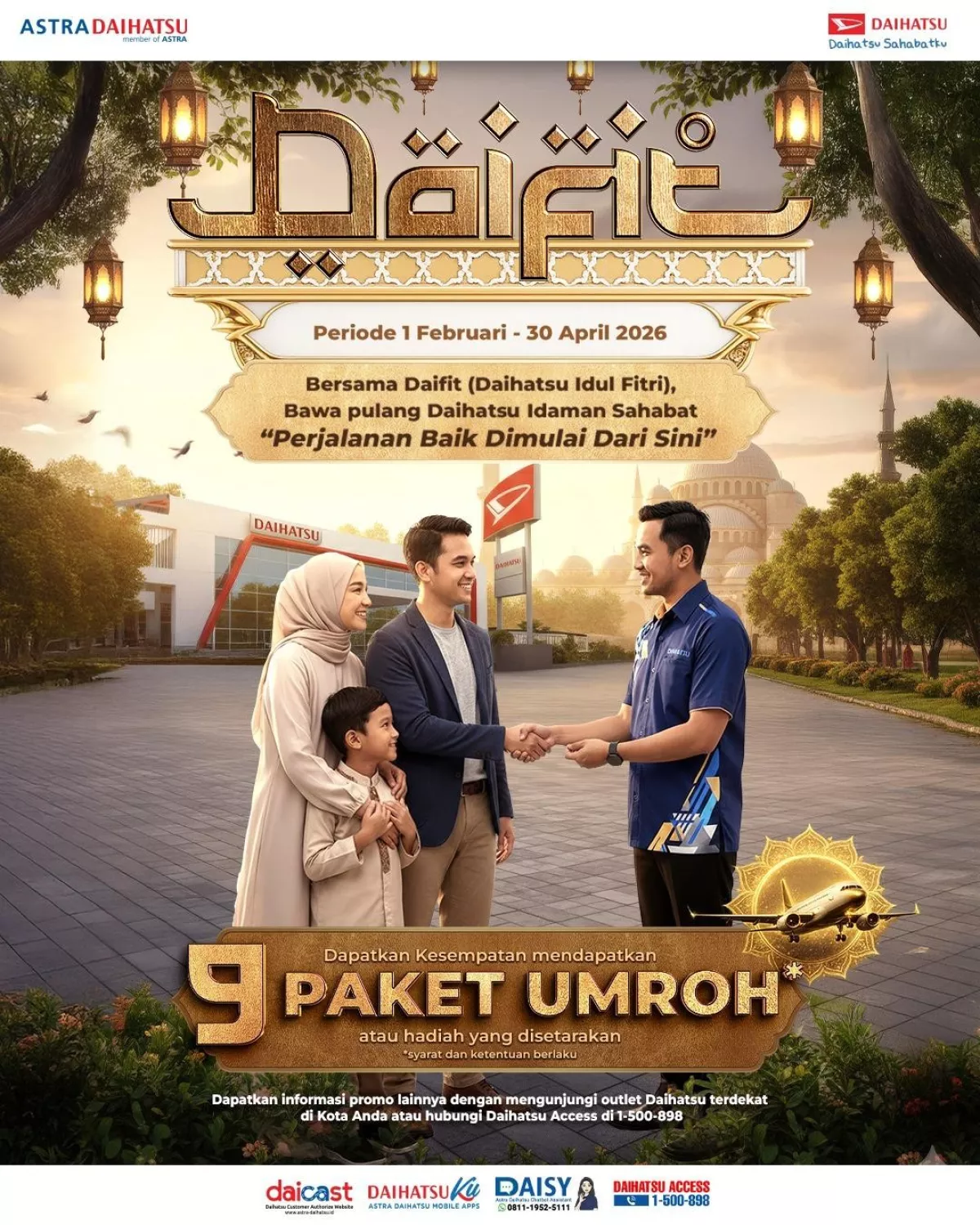 Beli Mobil Makin Mudah, Daihatsu Kembali Hadirkan Program DAIFIT 2026