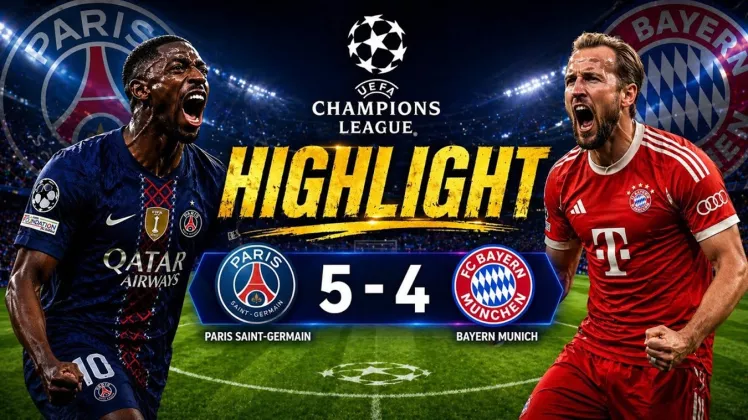 DRAMA 9 GOL di Parc des Princes! PSG Hancurkan Bayern 5-4, REKOR KERAMAT Liga Champions Pecah