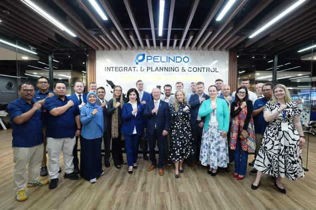 IPC TPK Dukung Pelindo Perkuat Peluang Kerja Sama Internasional dengan Delegasi Amerika Serikat dan Estonia