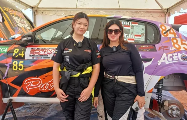 Ibu - Anak NGEGAS Bareng! Vivit Fariana & Patricia di BALAPAN di Aspal Mandalika Kartini Race 2026