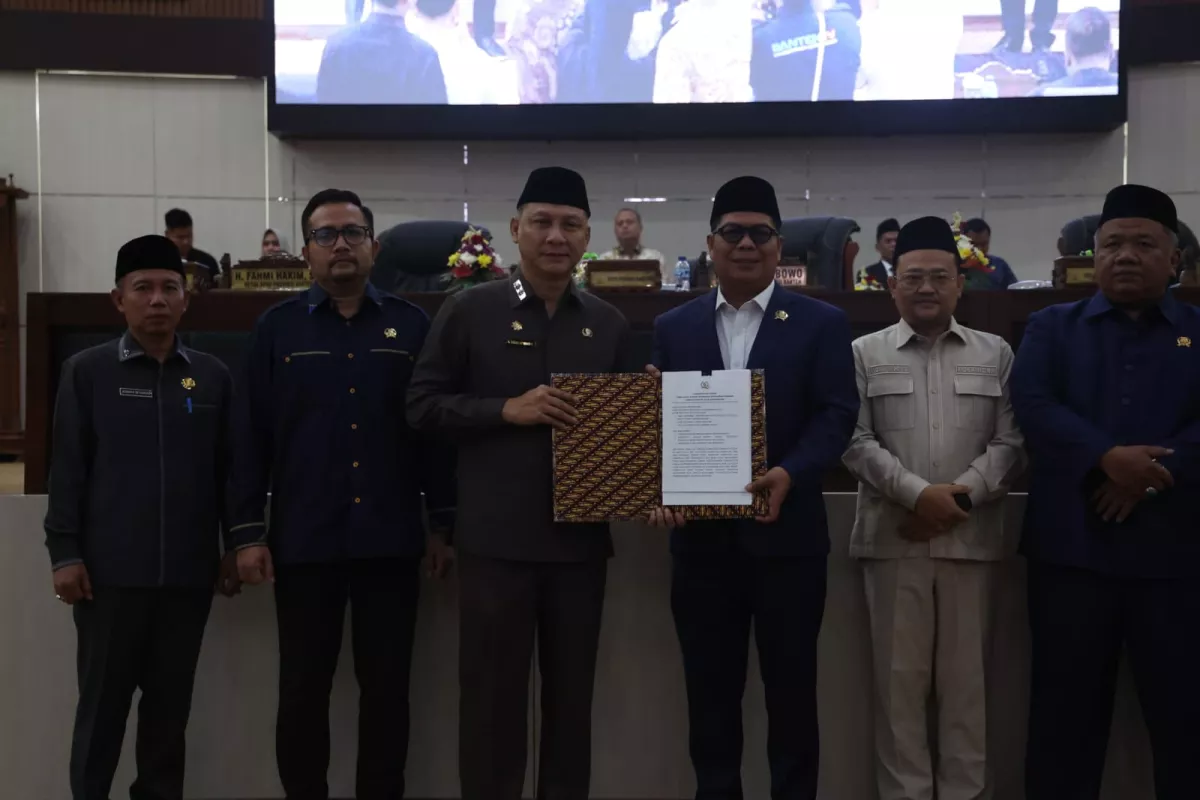 LKPj 2025 Disahkan, Pemprov Banten Komitmen Tindaklanjuti Rekomendasi DPRD