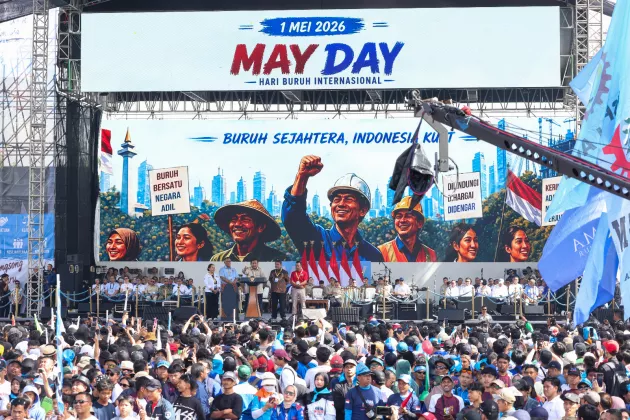 Di May Day, Prabowo Tanya MBG Bermanfaat Atau Tidak? Masa Buruh Respon Tak Terduga, PDIP Beri Sentilan Menohok